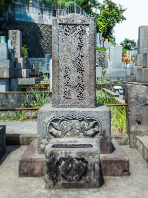 奈良原喜左衛門の墓