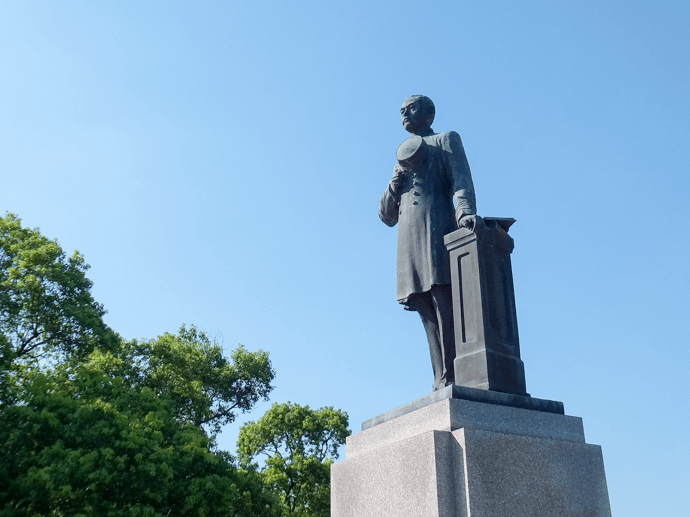 川路利良銅像（鹿児島市）